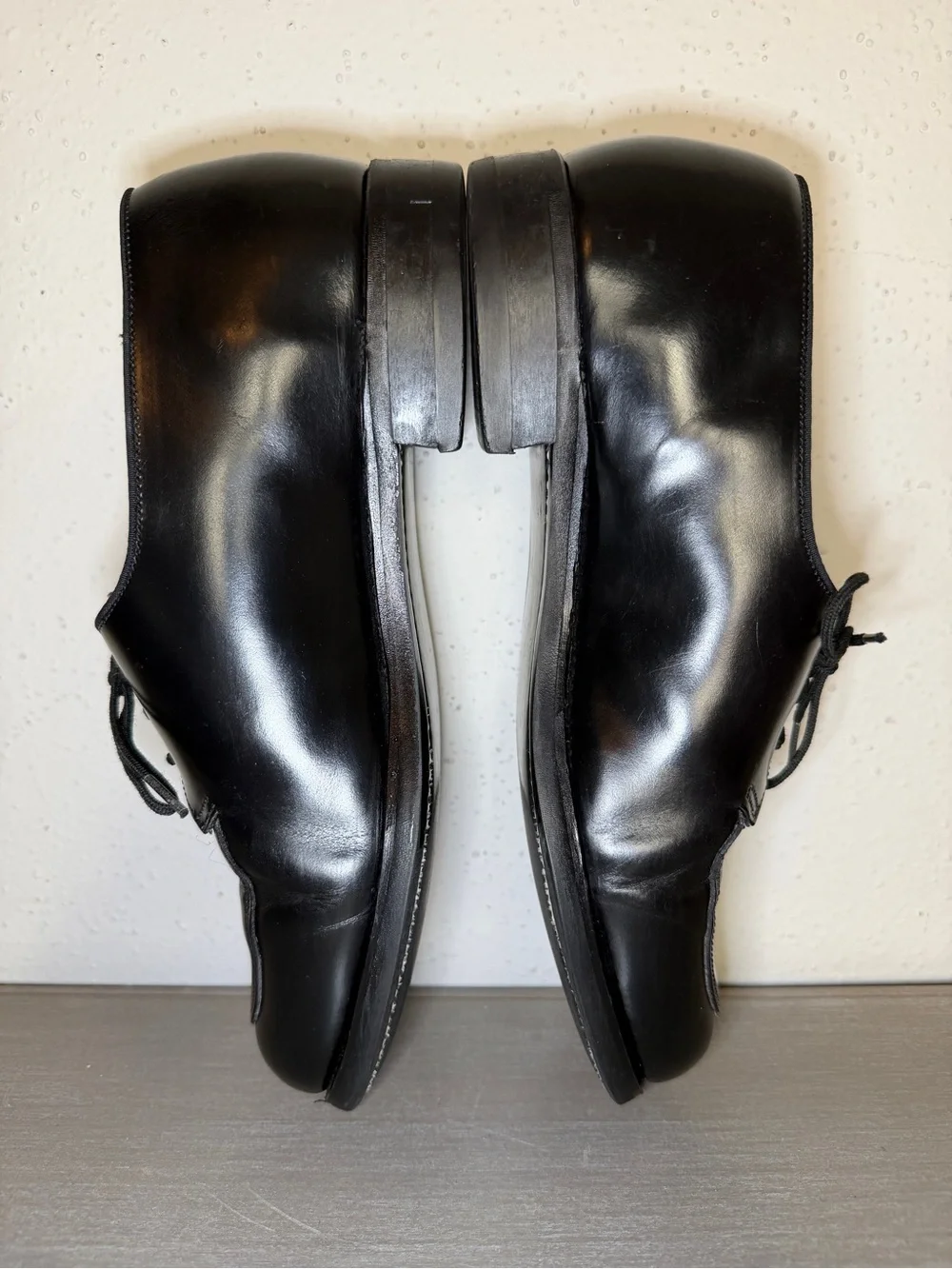 Wolverine World Wide Vintage 1995 Military Shoes Mens 9 B Black Made in USA